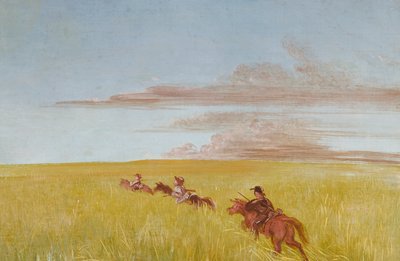 بوجارد وباتيست وأنا ، السفر عبر قاع ميسوري ، 1837-1839. بواسطة جورج كاتلين