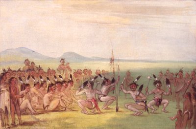 رقصة النسر ، الشوكتو ، 1835-1837. بواسطة جورج كاتلين