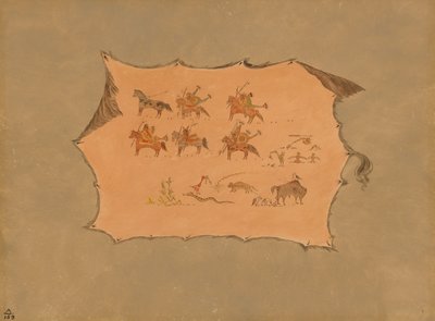 صورة طبق الأصل من رداء طبيب باوني ، ١٨٦١١٨٦٩. بواسطة جورج كاتلين