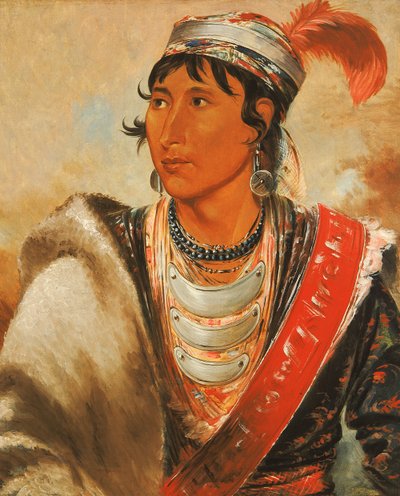 Láh-shee ، The Licker ، دعا كريك بيلي ، 1838. بواسطة جورج كاتلين