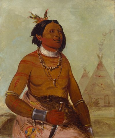 كواك هام كاي ، ستون شل ، شجاع 1834. بواسطة جورج كاتلين