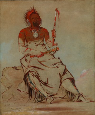 Te-ah'-ke-ra-lée-re-coo ، الشايان ، جمهوري باوني ، 1832. بواسطة جورج كاتلين