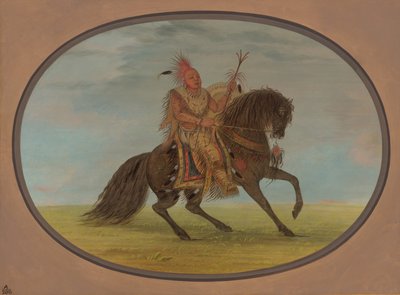 الثعلب الجاري على حصان جميل - Saukie ، 18611869. بواسطة جورج كاتلين
