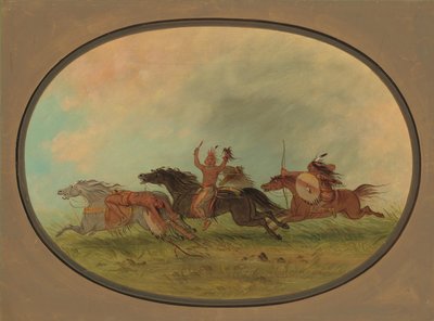 المستغل Scalper - Pawnees and Cheyennes ، 18611869. بواسطة جورج كاتلين
