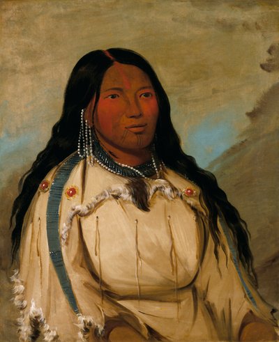 Tow-ée-ka-wet ، امرأة كري ، 1832. بواسطة جورج كاتلين