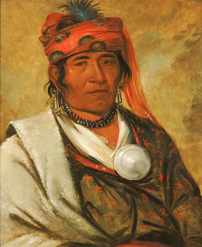 يي هوو لو جي ، السحابة ، رئيس 1838. بواسطة جورج كاتلين