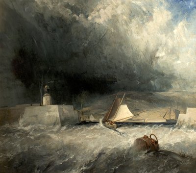 ميناء ويتبي ، شمال يوركشاير ، 1836 بواسطة جورج تشامبرز