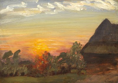 Duton Hill Sunset ، 1938 بواسطة جورج كلاوسن