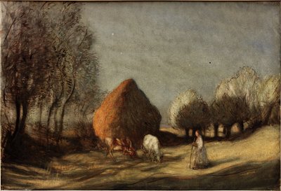 هايفيلد ، ويدنجتون ، حوالي عام 1893 (ألوان مائية ، غواش ، وحبر) بواسطة جورج كلاوسن