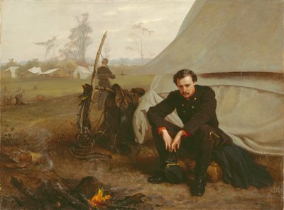 في الجبهة ، 1866 بواسطة جورج كوكران لامبدين