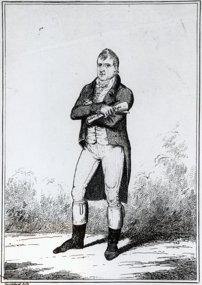 هنري هانت اسكواير (1773-1835) 1816 بواسطة جورج كروكشانك