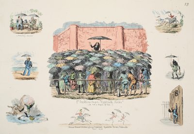 St Swithuns Chapel حقول الحمام البارد ، الحانة. 1833 (نقش يدوي) بواسطة جورج كروكشانك