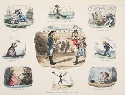 أخبر حكاية ، حانة. 1832 (نقش يدوي بواسطة جورج كروكشانك