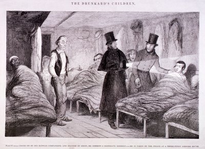 "أطفال السكارى" ، 1847 بواسطة جورج كروكشانك