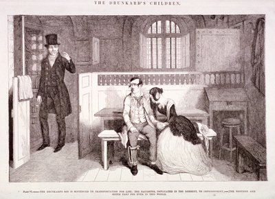 "أطفال السكارى" ، 1847 بواسطة جورج كروكشانك