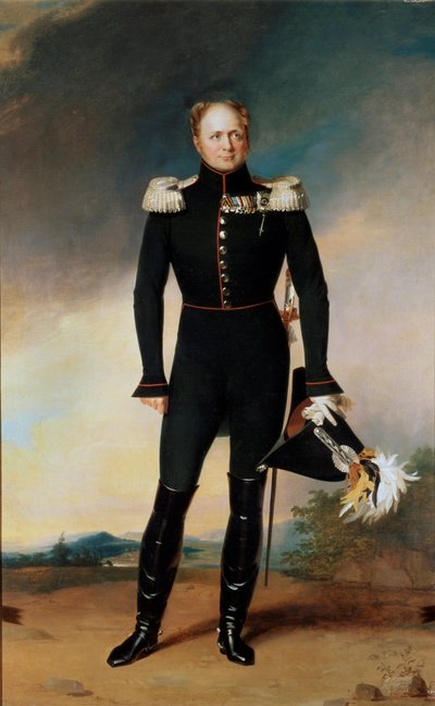 صورة للإمبراطور ألكسندر الأول ، 1825 بواسطة جورج داوي