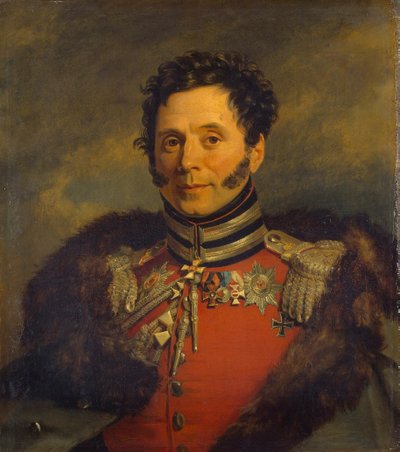 صورة الجنرال نيكولاي إيفانوفيتش ديبريرادوفيتش 1767-1843 ، قبل عام 1825 بواسطة جورج داوي