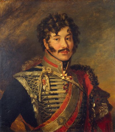 صورة للجنرال سيرغي نيكولايفيتش لانسكوي 1774-1814 ، قبل عام 1825 بواسطة جورج داوي