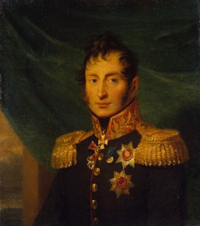صورة لنيكولاي أليكسيفيتش توتشكوف 1765-1812 ، قبل عام 1825 بواسطة جورج داوي