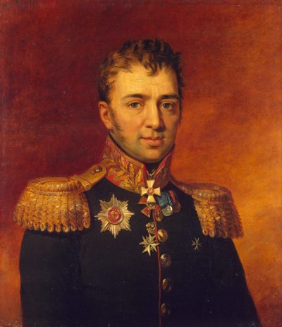صورة ل Pyotr Gavrilovich Likhachov 1758-1813 ، قبل عام 1825 بواسطة جورج داوي