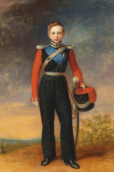 صورة لولي العهد ألكسندر نيكولايفيتش 1818-1881. بواسطة جورج داوي