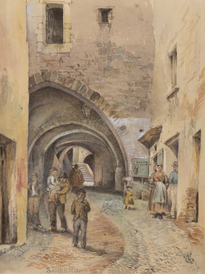 San Remo, 3rd Jan, 1878 بواسطة جورج دوجلاس تينلينج