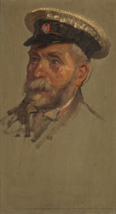 صورة ل.أندروز ، 30 ، ج. 1920 (زيت على لوح) بواسطة جورج إدموند بتلر