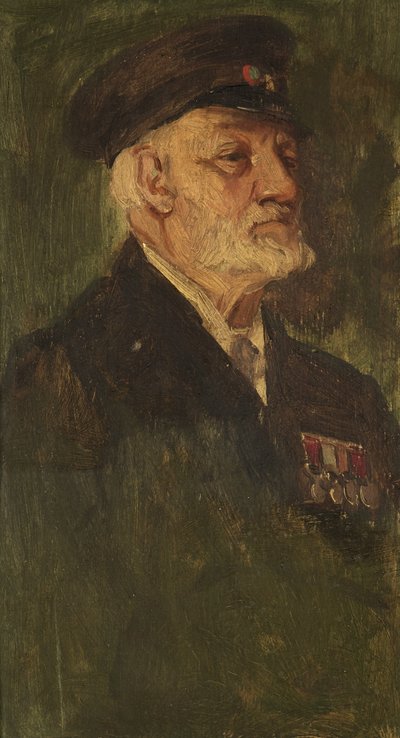 صورة لـ RH Collins ، 28 ، c. 1920 (زيت على لوح) بواسطة جورج إدموند بتلر