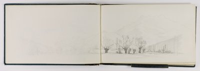 (كراسة الرسم) بالقرب من إيجل بواسطة جورج إلبرت بور