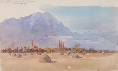 بالقرب من فيلنوف ، سويسرا ، 1898. بواسطة جورج إلبرت بور
