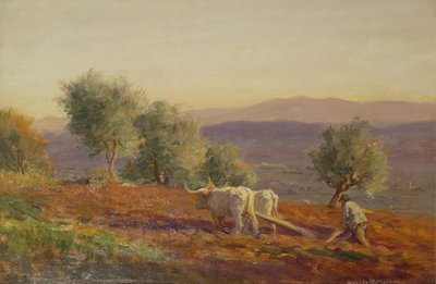 حيث فيرجيل سانغ ، رجل الحرث ، 1912 بواسطة جورج فولكنر ويثربي