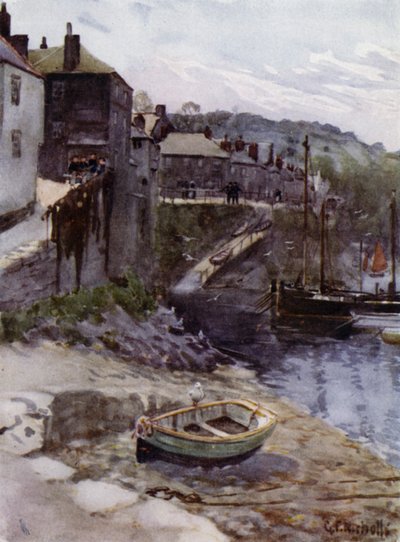 في Newlyn (لون litho) بواسطة جورج فرانك نيكولز