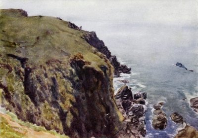 Caerthilian Cove (لون ليثو) بواسطة جورج فرانك نيكولز