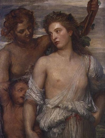 A Bacchante (زيت على قماش) بواسطة جورج فريدريك واتس