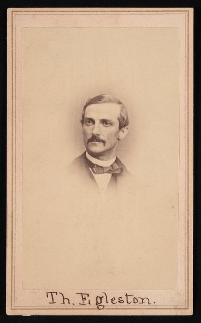 صورة لتوماس إجليستون 1832-1900 ، بين 1863 و 1875. بواسطة جورج جاردنر روكوود
