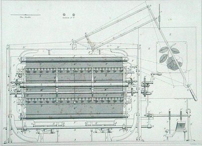 تطريز إطار من "Cyclopaedia of Useful Arts & Wings" ، تم تحريره بواسطة Charles Tomlinson ، حوالي 1880s (نقش) بواسطة جورج جلادوين