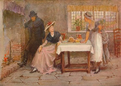 رسم لانغام: المأوى ، c1885 بواسطة جورج جودوين كيلبورن