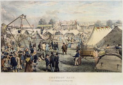 معرض كرويدون ، 1833 بواسطة جورج هوكينز