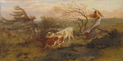 الريح على القفر ، 1862 بواسطة جورج هيمينغ ماسون