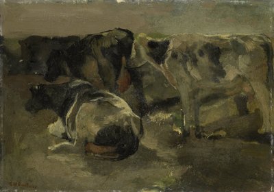 أربع بقرات بواسطة George Hendrik Breitner