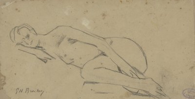 مستلق امرأة عارية بواسطة George Hendrik Breitner