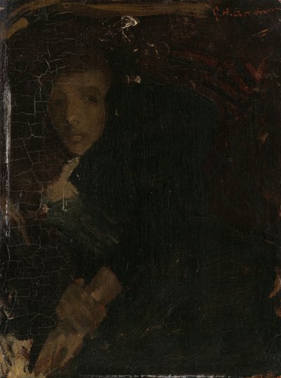 MCJ (ماري) جوردان (1866-1948) ، زوجة الفنان بواسطة George Hendrik Breitner
