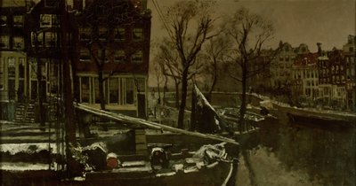 الشتاء في أمستردام بواسطة George Hendrik Breitner
