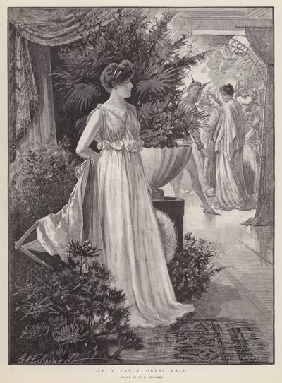 في كرة تنكرية (ليثو) بواسطة جورج هنري إدواردز