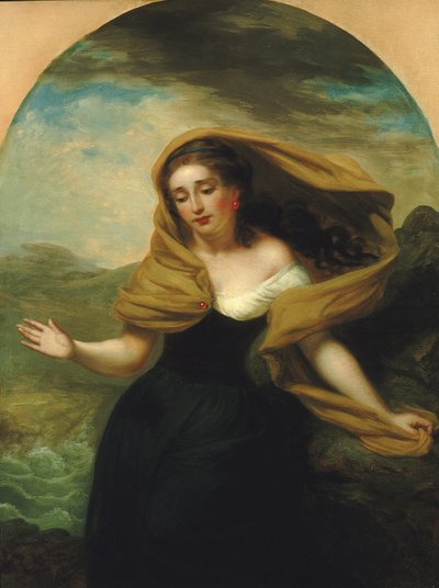 ميراندا من The Tempest ، 1856. بواسطة قاعة جورج هنري