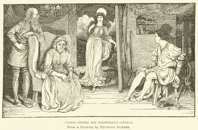 Undine يدخل كوخ الصيادين بواسطة جورج هايوود ماونوار سمنر