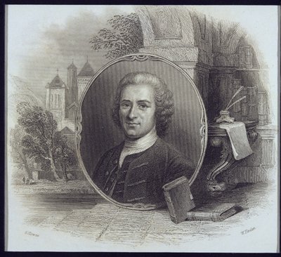 صورة لجان جاك روسو (1712-1778) ، نقشها ويليام Finden (1787-1852) بواسطة George Howse