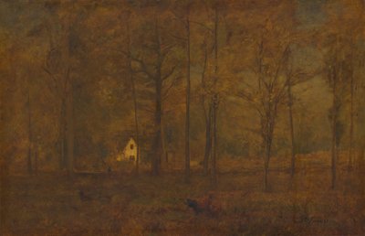 غابات الخريف بواسطة George Inness