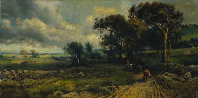Fleecy Clouds ، 1881. بواسطة جورج إينيس