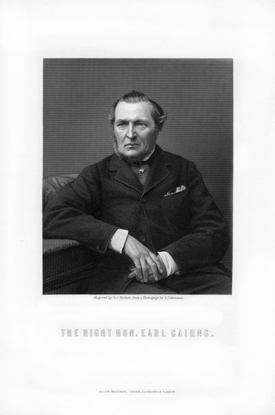 هيو مكالمونت كيرنز ، أول إيرل كيرنز ، رجل الدولة البريطاني ، 1881. بواسطة جورج ج. ستودارت